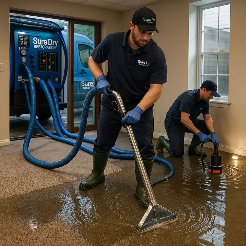 Water Extraction and Removal process in Lamar County, GA